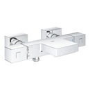 Grohe Grohtherm Cube Thermostatic Bath Shower Mixer Tap - Chrome 34508000