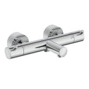 Ideal Standard Ceratherm T125 Exposed Thermostatic Wall Mounted Bath Shower Mixer - Chrome A7588AA