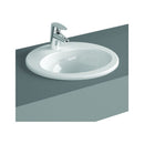 Vitra S20 530mm Countertop Washbasin 1 Tap Hole 5468B003-0001