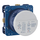 Grohe Rapido Sl Concealed Valve Thermostatic Trim 2 Outlet Brushed Cool Sunrise 35604000 + 29119GN0