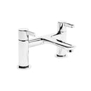 Tavistock Revive 2 Tap Hole Deck Mounted Bath Filler - Chrome TRV32
