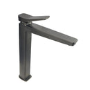 JTP HIX Tall Basin Mixer Tap Brushed Black 37009BBL Single Lever