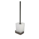 JTP Hix Toilet Brush Holder - Brushed Black 37165BBL