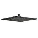 JTP HIX Square Fixed Shower Head 250mm Wide - Matt Black 38250MB