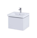 RAK-Resort 500 Single Drawer Basin Unit in Matt White RAKRSTWBU50600 + RST50BAS1