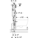 Geberit Duofix Frame For Wall-hung Wc 112 Cm With Sigma Concealed Cistern 12 Cm