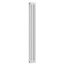 Reina Colona Vertical Traditional 3-Column Radiator - 1500mm x 200mm - White