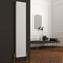 Reina Colona 3 Column Vertical Radiator - 1800mm x 380mm - White