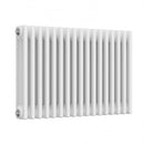 Reina Colona 3 Column Horizontal Radiator - 500mm x 785mm - White
