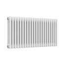 Reina Colona 3 Column Horizontal Radiator - 600mm x 1010mm - White