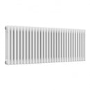 Reina Colona 3 Column Horizontal Radiator - 600mm x 1370mm - White