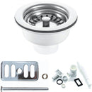 RAK Ceramics Overflow Chrome Plate with fixings O/FCOVER