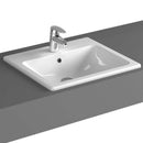 Vitra S20 500mm Countertop Washbasin 1 Tap Hole 5464B003-0001