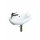 RAK Ceramics Compact 215mm Cloakroom Basin 1 Tap Hole COMSLWB1LH