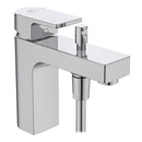 Ideal Standard Retail Edge 1 Tap Hole Single Lever Bath Shower Mixer with Shower Set - Chrome A7580AA