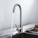 SOFIA STAINLESS STEEL KITCHEN MODERN MIXER TAP SINGLE LEVER SWIVEL SPOUT