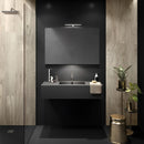 RAK Ceramics Precious 1030mm Wall Hung Basin 1 Tap Hole Uni Dark Black  PRECT10347105A