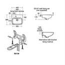 Armitage Shanks Portman 21 400mm Vanity Basin 1 Tap Hole S215901