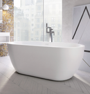 Anas Ashford Oval Shape 1555x745mm Freestanding Bath Double Ended White