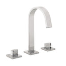 JTP Leo 3 Hole Deck Mounted Basin Mixer Tap - Chrome