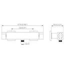 JTP Leo Breach Shower Mixer Valve - Chrome