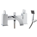 JTP Leo Deck Mounted Bath Shower Mixer with Kit - Chrome