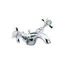 Tavistock Varsity Deck Mounted 1 Tap Hole Basin Mixer With Pop Up Waste - Chrome TVA10