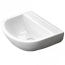 RAK Ceramics Compact 500x380mm Wall Hung 0 Tap Holes COM50BASSN Bathroom Commercial Sink
