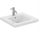 Armitage Shanks Edit Assist 550mm Semi Recessed Washbasin 1 Tap Hole S082201