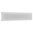 Reina Colona 4 Column Horizontal Radiator - 300mm x 1370mm - White