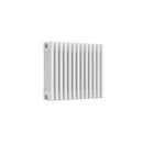 Reina Colona 4 Column Horizontal Radiator - 500mm x 605mm - White
