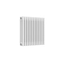 Reina Colona 4 Column Horizontal Radiator - 600mm x 605mm - White