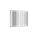 Reina Colona 4 Column Horizontal Radiator - 600mm x 785mm - White