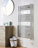 Electric Straight Towel Rail 500 x 1000mm 200W ESTR510C