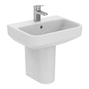 Ideal Standard I.Life S 500mm Compact One Tap Hole Washbasin - White T518501 + T519601