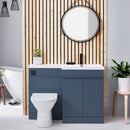 Anas Empire 500x810x245mm Floorstanding WC Unit Blue LILI-500WCUNIT-BLUE