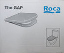 Roca The Gap Toilet Seat & Cover Easy Release And Soft Closing Hinges A801472006