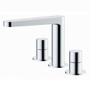 RAK Ceramics Petit Round Deck Mounted 3 Hole Basin Mixer (Chrome) RAKPER3011C