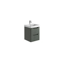 Anas Ella 474x550x444mm Wall Mounted Vanity With Basin Anthracite ELLA-500WALLUNIT-ANTHRACITE + DEEP500