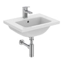 Ideal Standard i.life S 510mm Compact Wall Hung Washbasin - White T459101