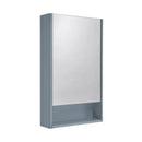 Tavistock Marston Single Door 460mm Bathroom Mirror Cabinet - Matt Spruce MSCAB46.MSP