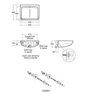 Armitage Shanks Contour 21+Furniture Wall Hung  Basin 0 Tap Holes S0444HY
