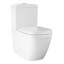 RIMLESS TOILET COUPLED GROHE EURO BUNDLE PACK CISTERN SOFT CLOSE SEAT