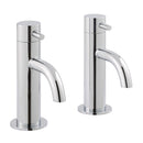 JTP Florence Basin Taps Pair - Chrome