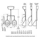 Armitage Shanks CONTOUR HYGENIQ Rimless Urinal Bowl 500mm White S611801