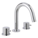 JTP Florence 3 Hole Deck Mounted Basin Mixer Tap - Chrome