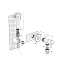 Jtp Douche Set With Angle Valve Chrome Bidet Spray Hygienic Toilet