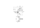 VitrA Minimax S Bath/Shower Mixer with Elbows, incl. Handshower - Chrome A42112VUK