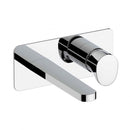 RAK Ceramics Positano Wall Mounted Basin Mixer w/Back Plate in Chrome RAKPOS3007C