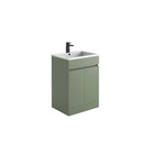 Anas Empire 590x810x445mm Floorstanding Unit With Basin Green 600CAB-LILI-GREEN + THIN600BASIN